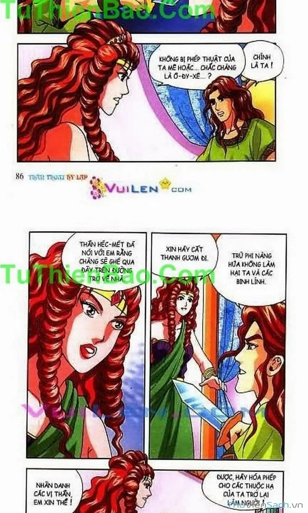 Truyện Tranh Thần Thoại Hy Lạp - Nguồn Gốc Các Vị Thần trang 3