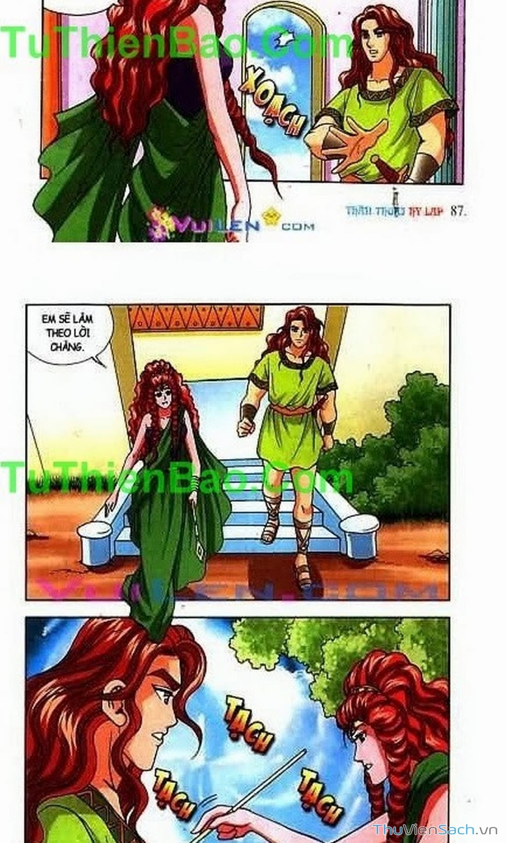 Truyện Tranh Thần Thoại Hy Lạp - Nguồn Gốc Các Vị Thần trang 3