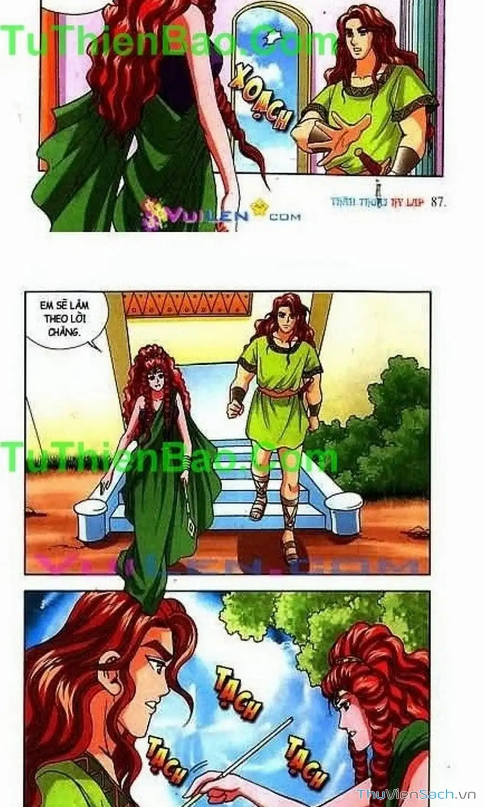 Truyện Tranh Thần Thoại Hy Lạp - Nguồn Gốc Các Vị Thần trang 3