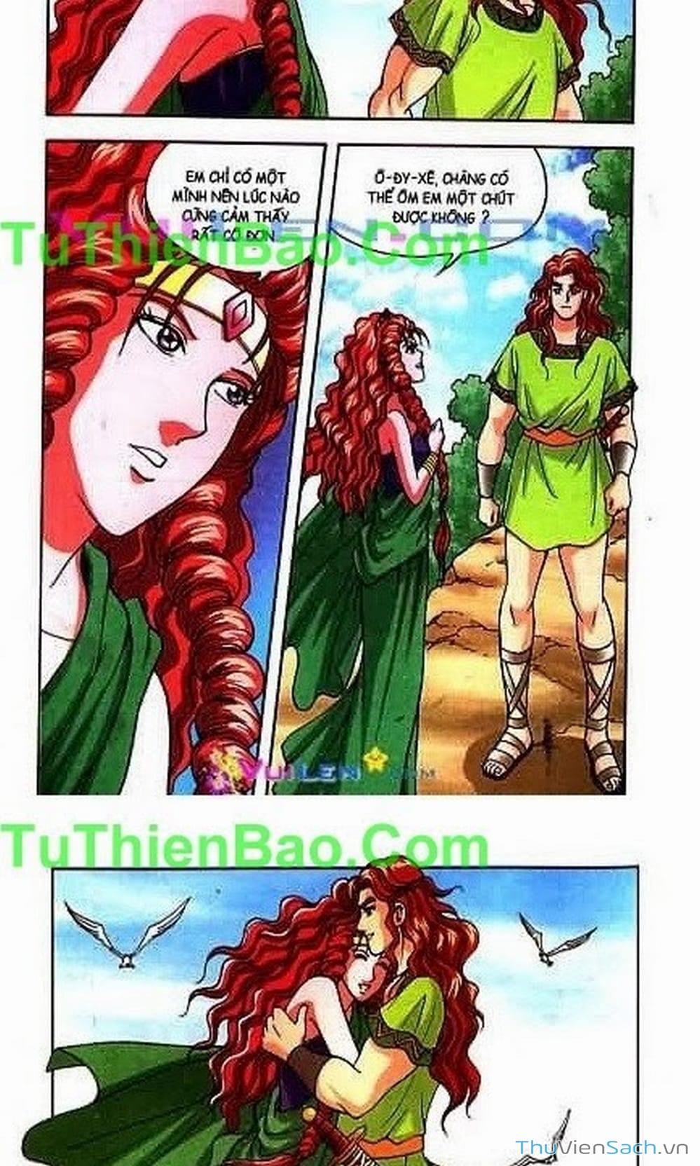 Truyện Tranh Thần Thoại Hy Lạp - Nguồn Gốc Các Vị Thần trang 3