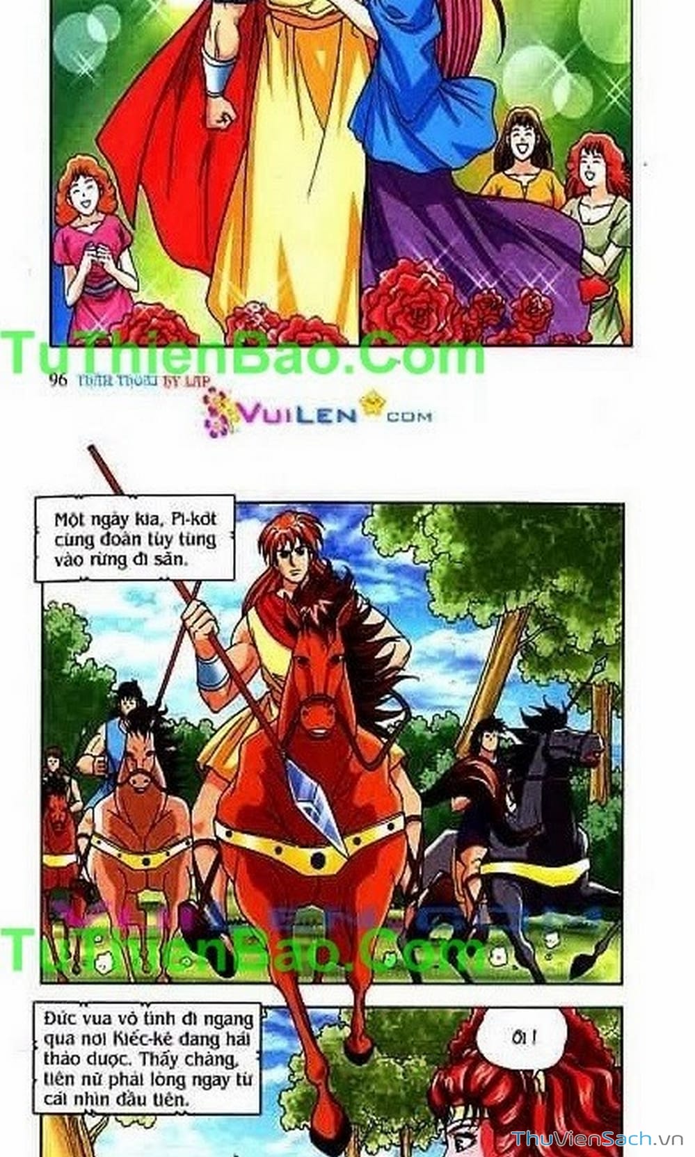 Truyện Tranh Thần Thoại Hy Lạp - Nguồn Gốc Các Vị Thần trang 3