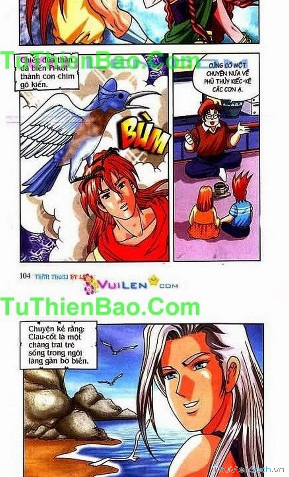 Truyện Tranh Thần Thoại Hy Lạp - Nguồn Gốc Các Vị Thần trang 3