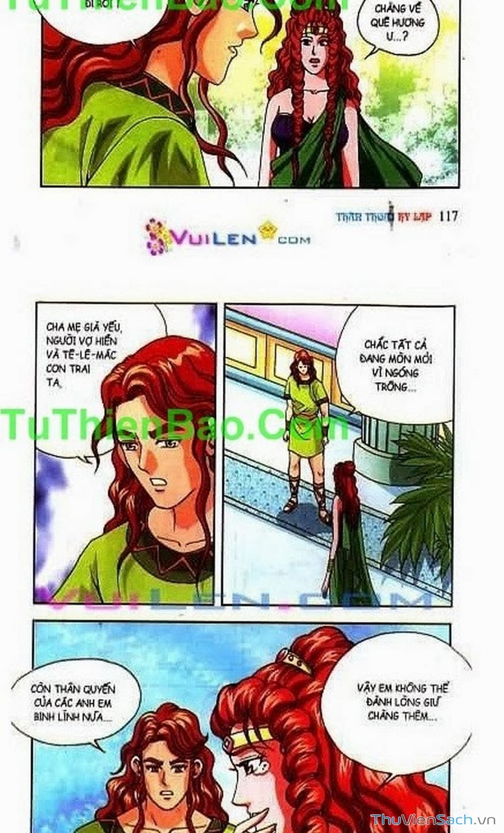 Truyện Tranh Thần Thoại Hy Lạp - Nguồn Gốc Các Vị Thần trang 3