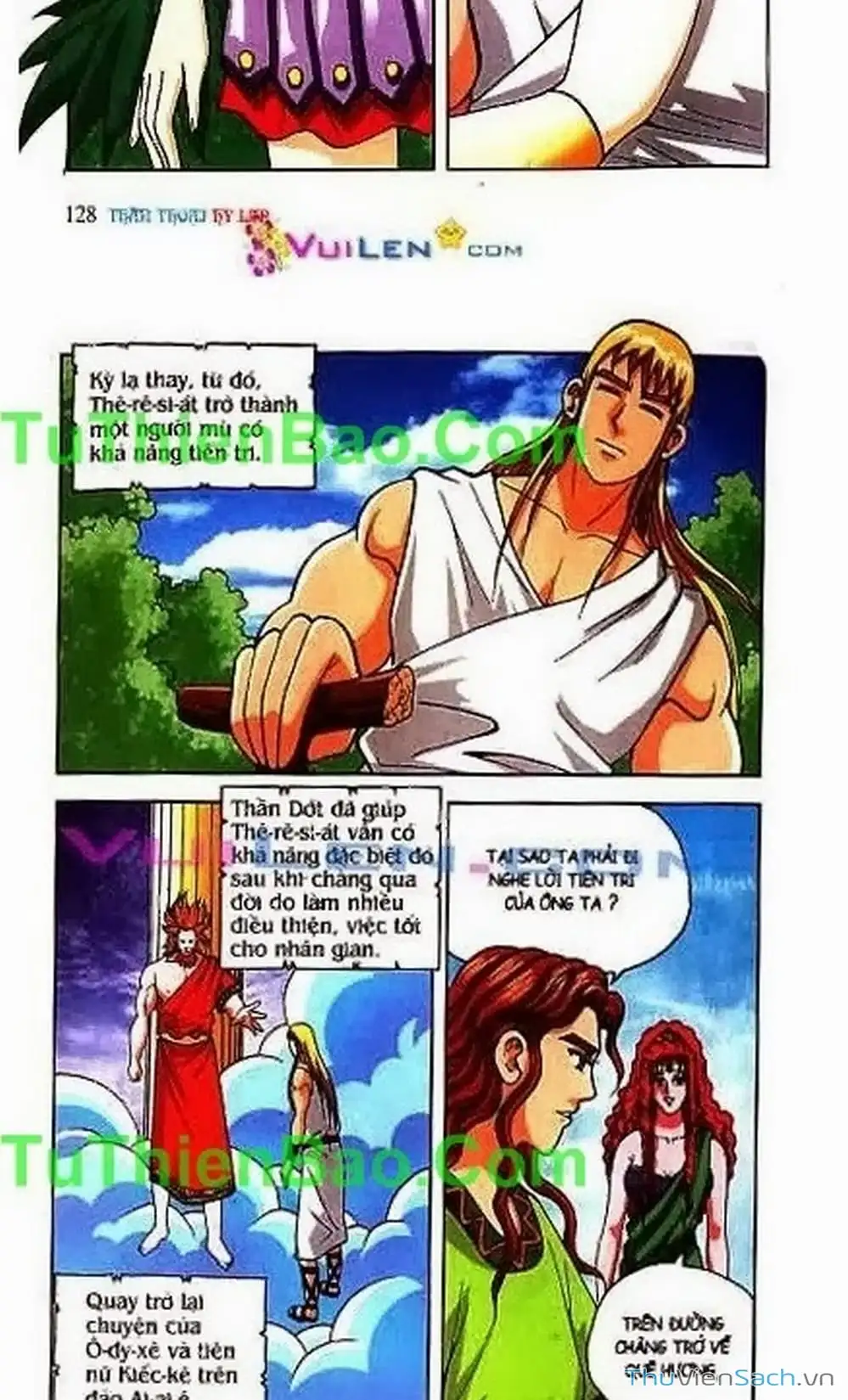 Truyện Tranh Thần Thoại Hy Lạp - Nguồn Gốc Các Vị Thần trang 3