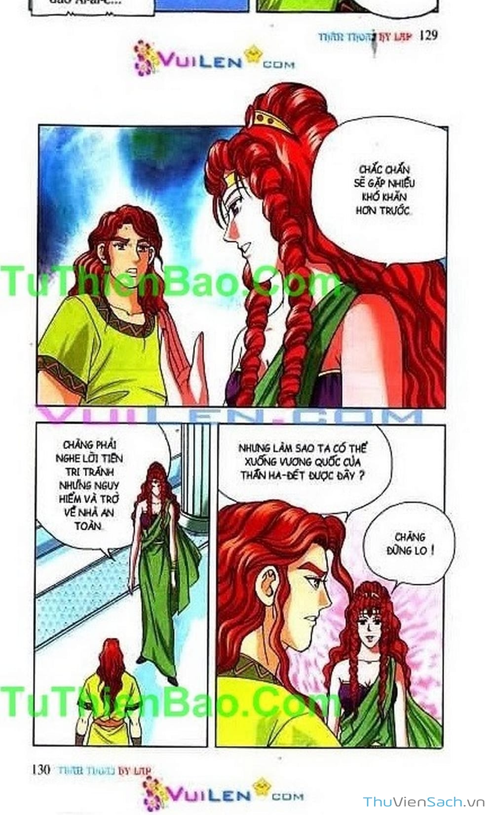 Truyện Tranh Thần Thoại Hy Lạp - Nguồn Gốc Các Vị Thần trang 3