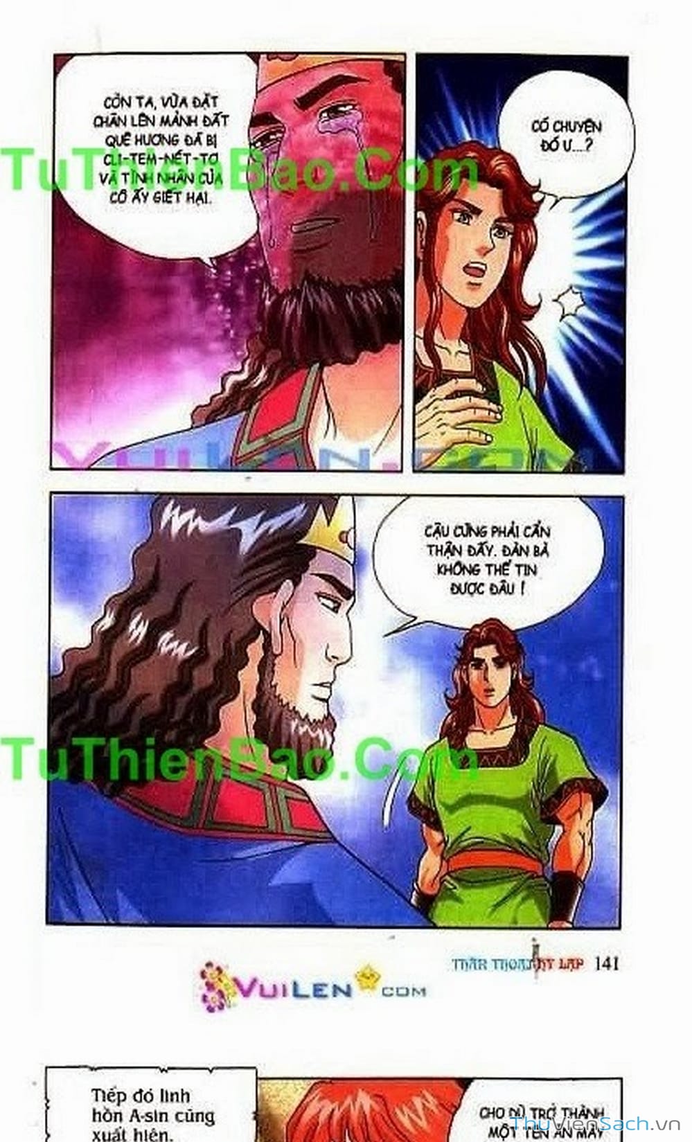 Truyện Tranh Thần Thoại Hy Lạp - Nguồn Gốc Các Vị Thần trang 3