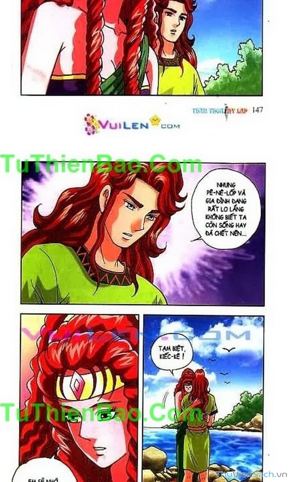 Truyện Tranh Thần Thoại Hy Lạp - Nguồn Gốc Các Vị Thần trang 3