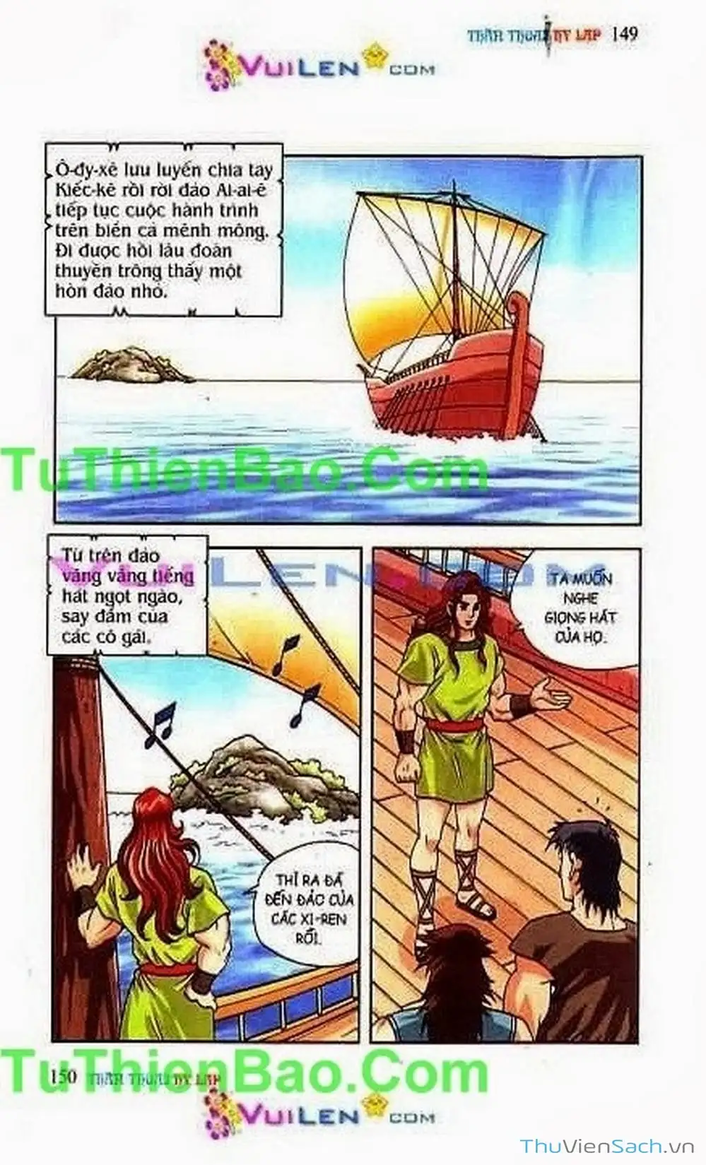 Truyện Tranh Thần Thoại Hy Lạp - Nguồn Gốc Các Vị Thần trang 3