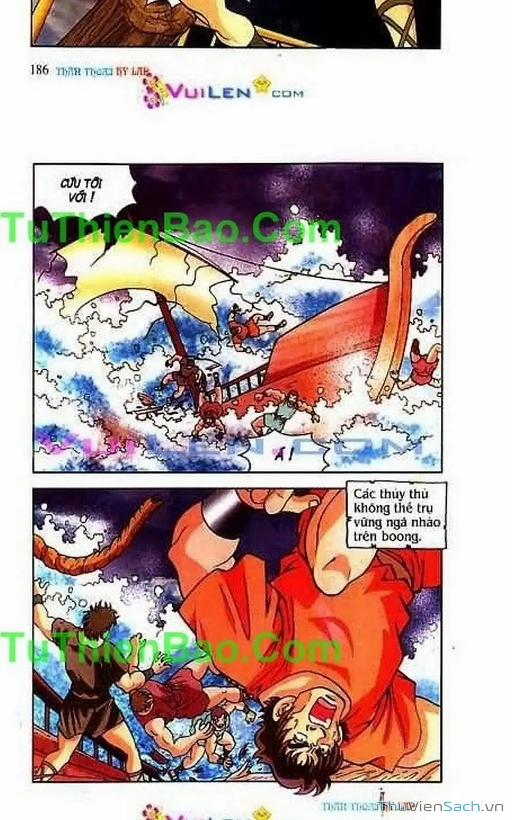 Truyện Tranh Thần Thoại Hy Lạp - Nguồn Gốc Các Vị Thần trang 3