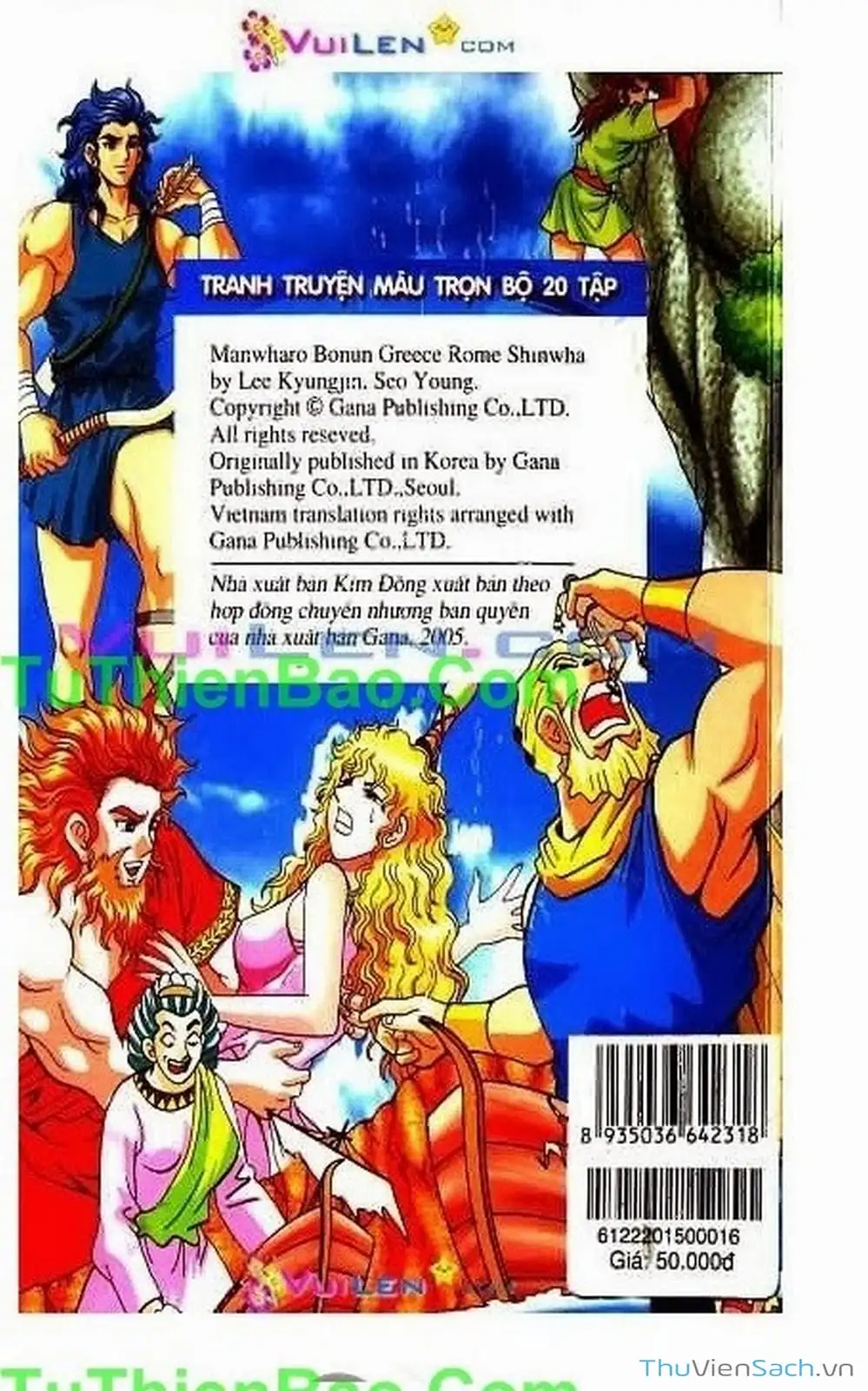 Truyện Tranh Thần Thoại Hy Lạp - Nguồn Gốc Các Vị Thần trang 3