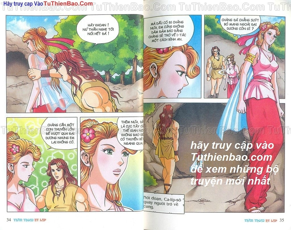 Truyện Tranh Thần Thoại Hy Lạp - Nguồn Gốc Các Vị Thần trang 3