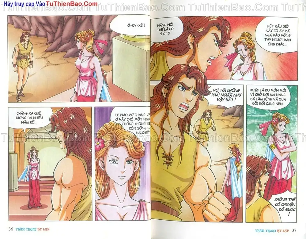 Truyện Tranh Thần Thoại Hy Lạp - Nguồn Gốc Các Vị Thần trang 3