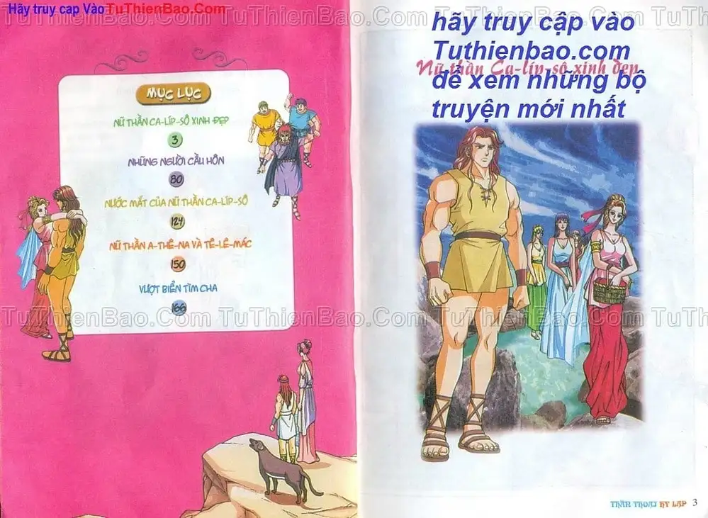 Truyện Tranh Thần Thoại Hy Lạp - Nguồn Gốc Các Vị Thần trang 3