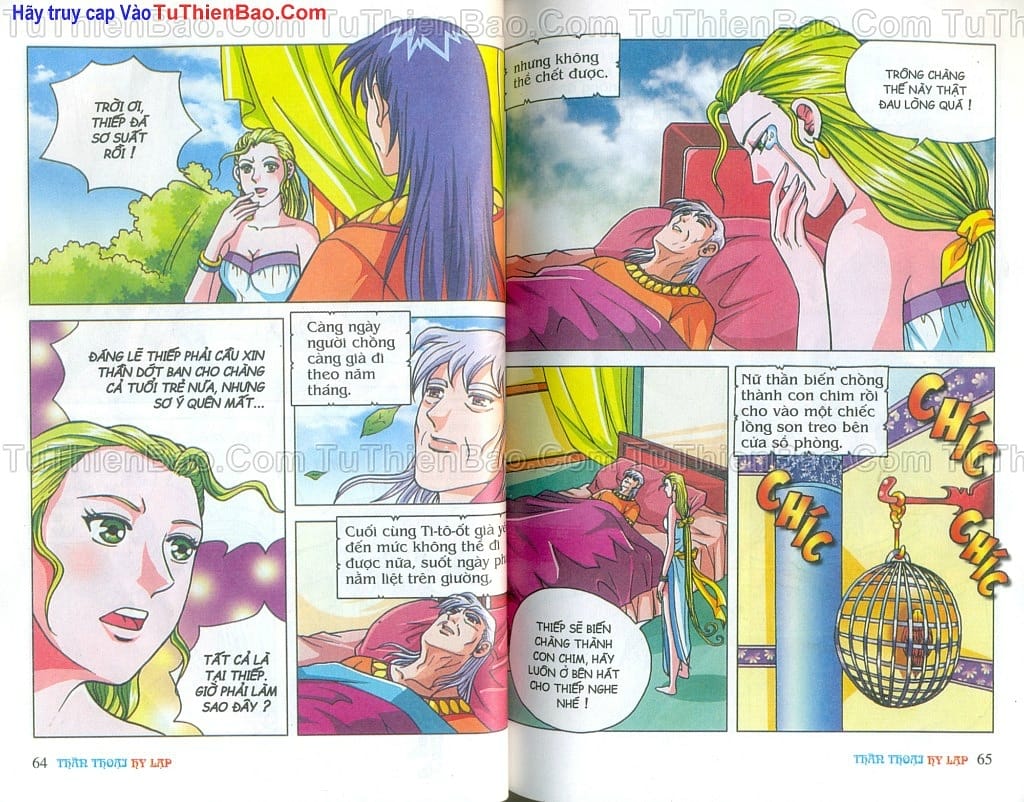 Truyện Tranh Thần Thoại Hy Lạp - Nguồn Gốc Các Vị Thần trang 3