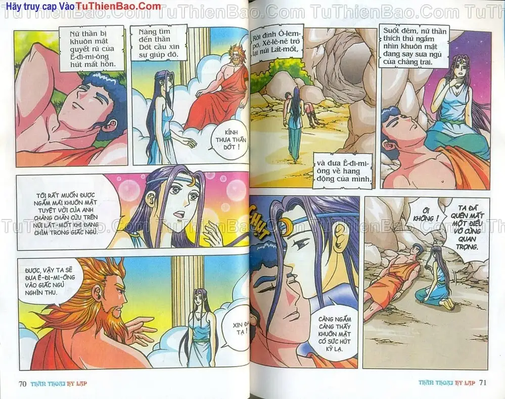 Truyện Tranh Thần Thoại Hy Lạp - Nguồn Gốc Các Vị Thần trang 3