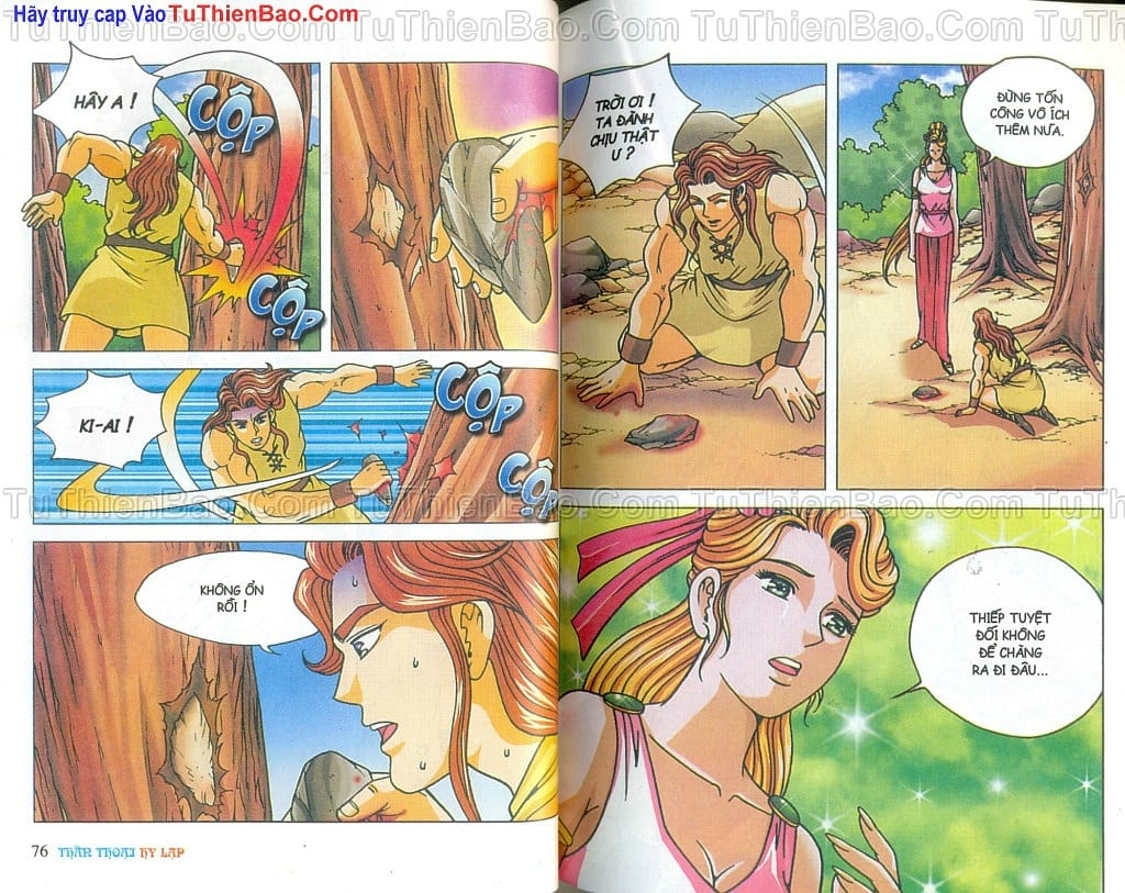 Truyện Tranh Thần Thoại Hy Lạp - Nguồn Gốc Các Vị Thần trang 3