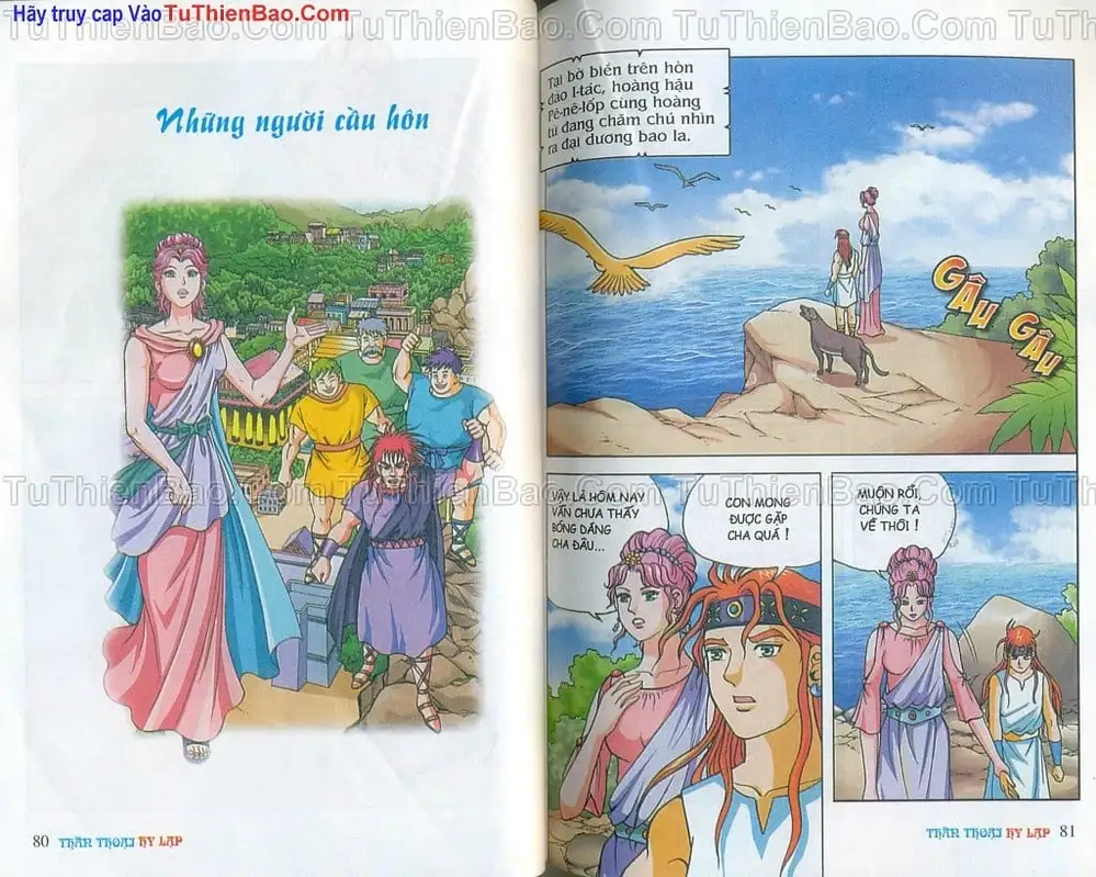 Truyện Tranh Thần Thoại Hy Lạp - Nguồn Gốc Các Vị Thần trang 3