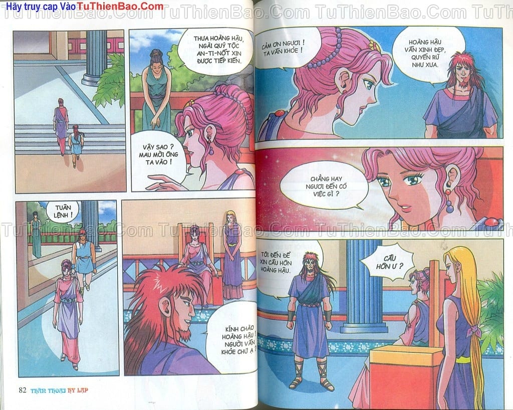 Truyện Tranh Thần Thoại Hy Lạp - Nguồn Gốc Các Vị Thần trang 3