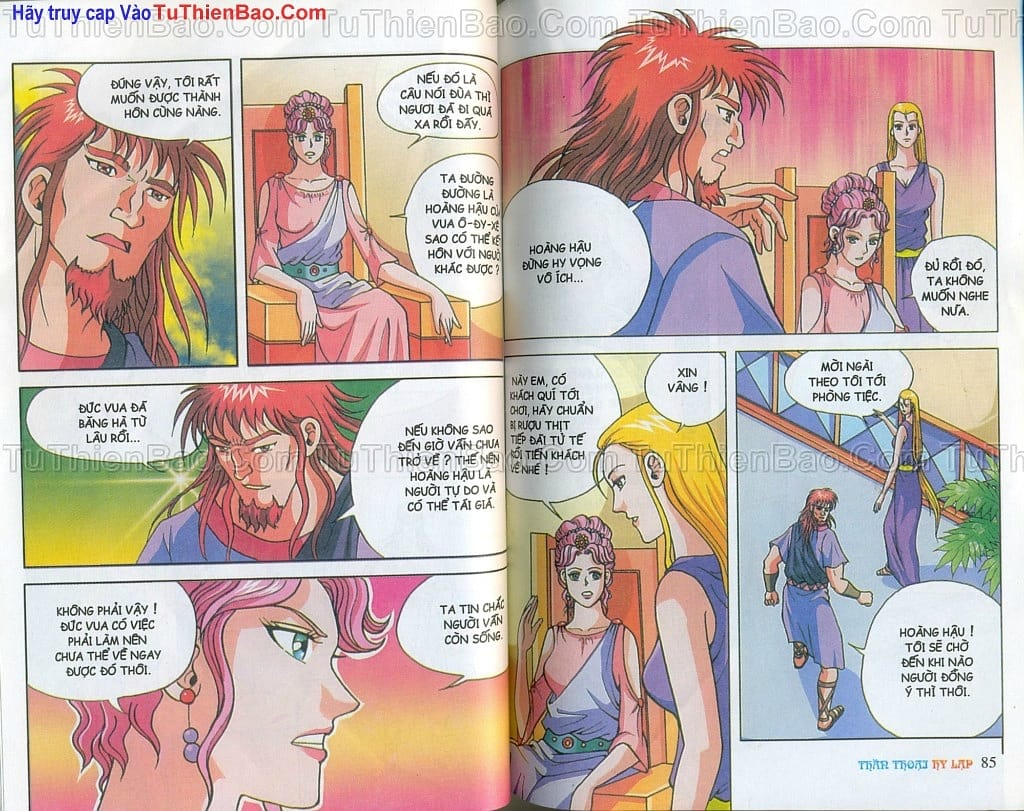 Truyện Tranh Thần Thoại Hy Lạp - Nguồn Gốc Các Vị Thần trang 3