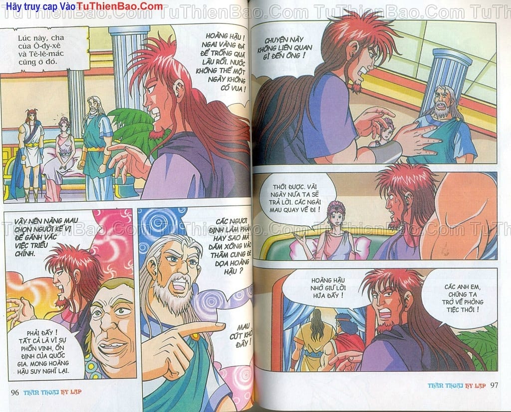 Truyện Tranh Thần Thoại Hy Lạp - Nguồn Gốc Các Vị Thần trang 3