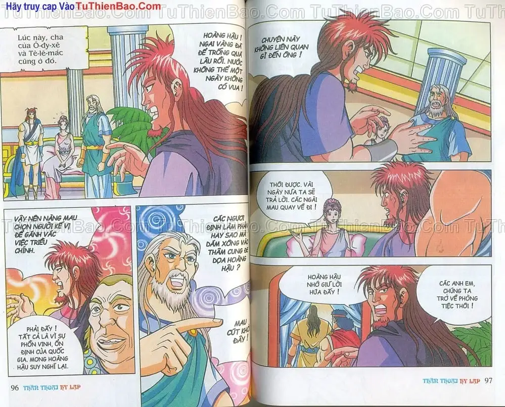 Truyện Tranh Thần Thoại Hy Lạp - Nguồn Gốc Các Vị Thần trang 3