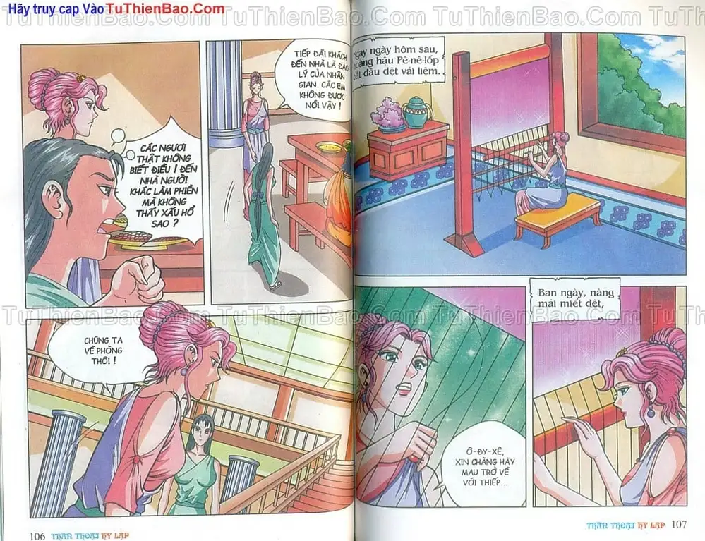 Truyện Tranh Thần Thoại Hy Lạp - Nguồn Gốc Các Vị Thần trang 3