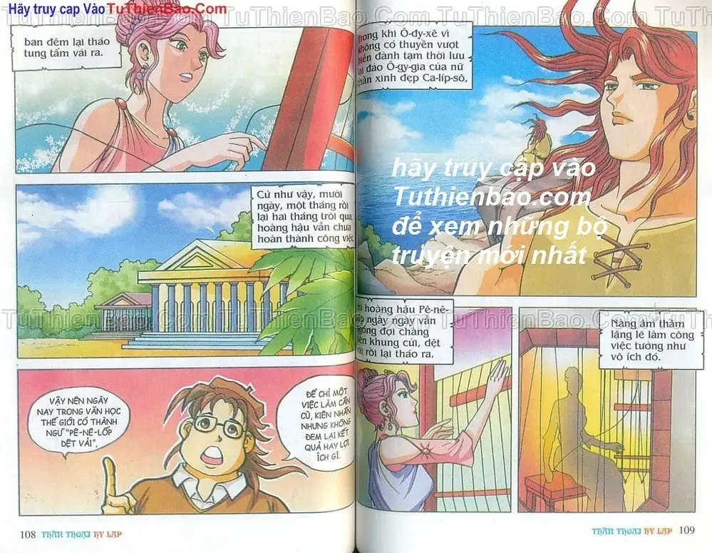 Truyện Tranh Thần Thoại Hy Lạp - Nguồn Gốc Các Vị Thần trang 3