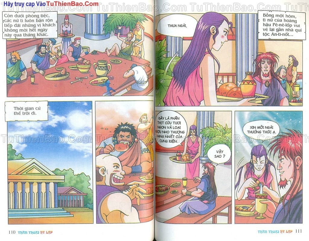 Truyện Tranh Thần Thoại Hy Lạp - Nguồn Gốc Các Vị Thần trang 3