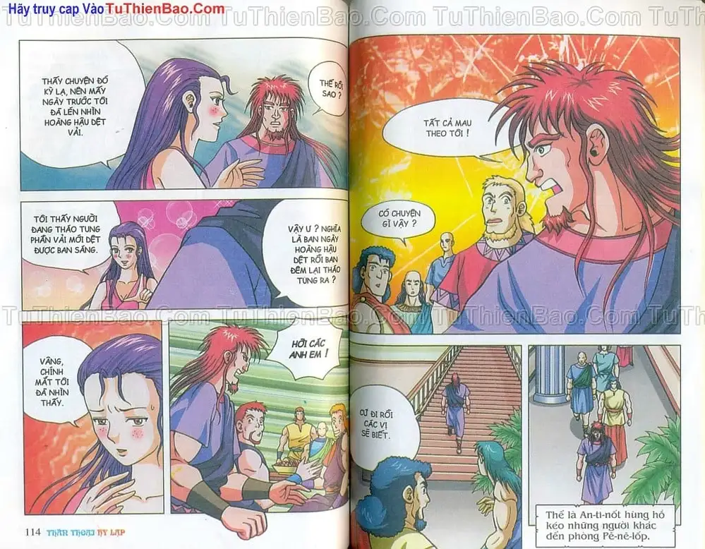 Truyện Tranh Thần Thoại Hy Lạp - Nguồn Gốc Các Vị Thần trang 3