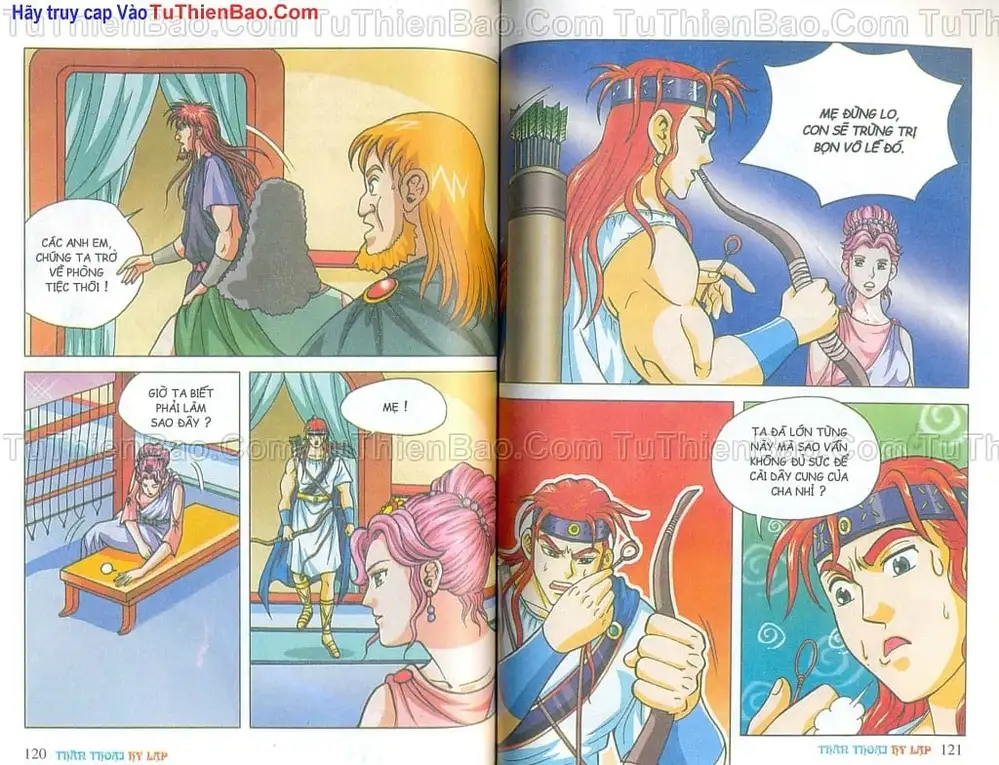 Truyện Tranh Thần Thoại Hy Lạp - Nguồn Gốc Các Vị Thần trang 3