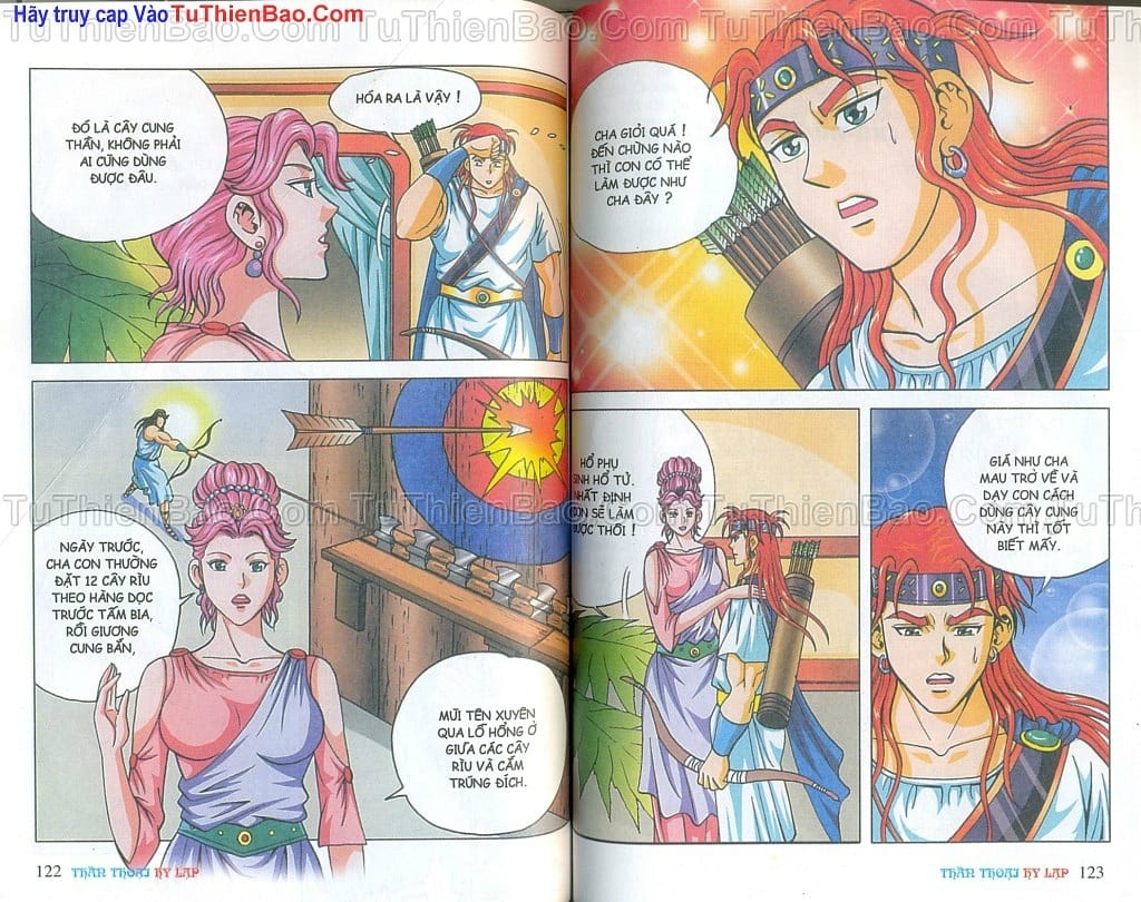 Truyện Tranh Thần Thoại Hy Lạp - Nguồn Gốc Các Vị Thần trang 3