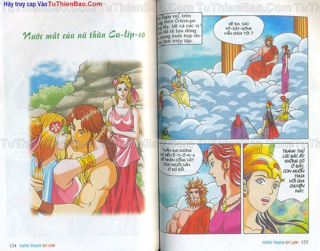 Truyện Tranh Thần Thoại Hy Lạp - Nguồn Gốc Các Vị Thần trang 3