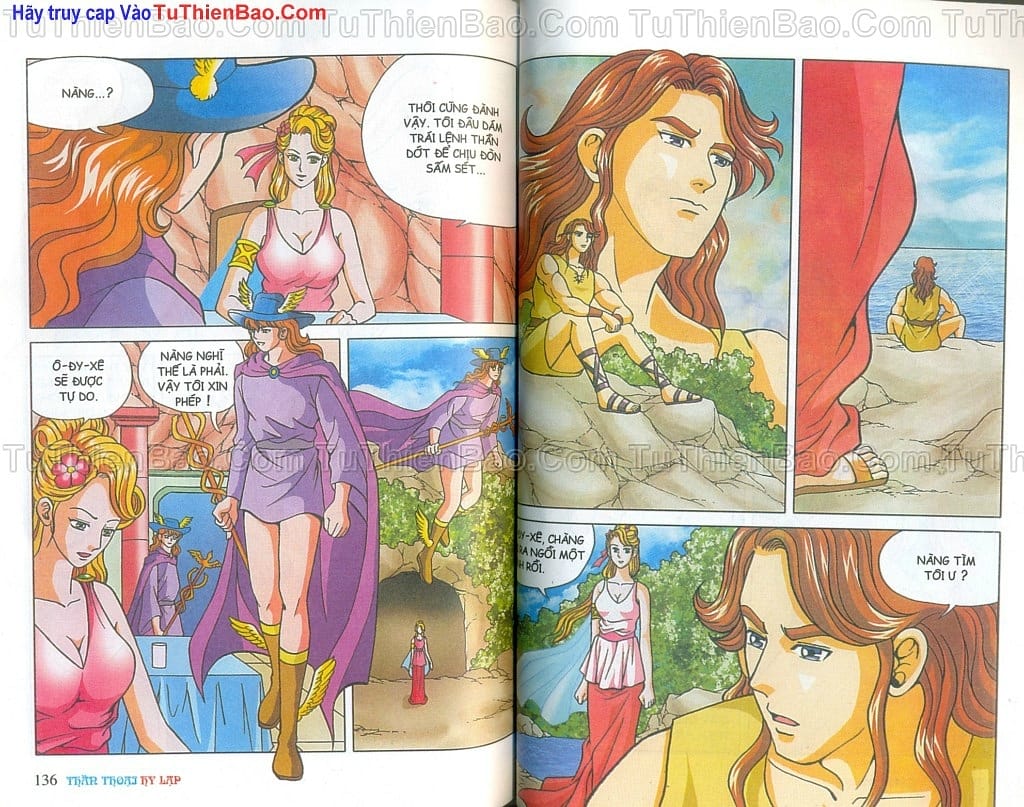 Truyện Tranh Thần Thoại Hy Lạp - Nguồn Gốc Các Vị Thần trang 3