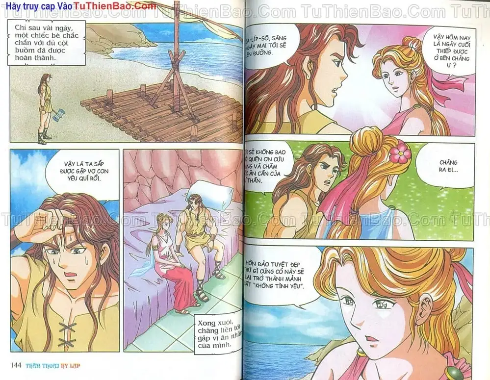 Truyện Tranh Thần Thoại Hy Lạp - Nguồn Gốc Các Vị Thần trang 3