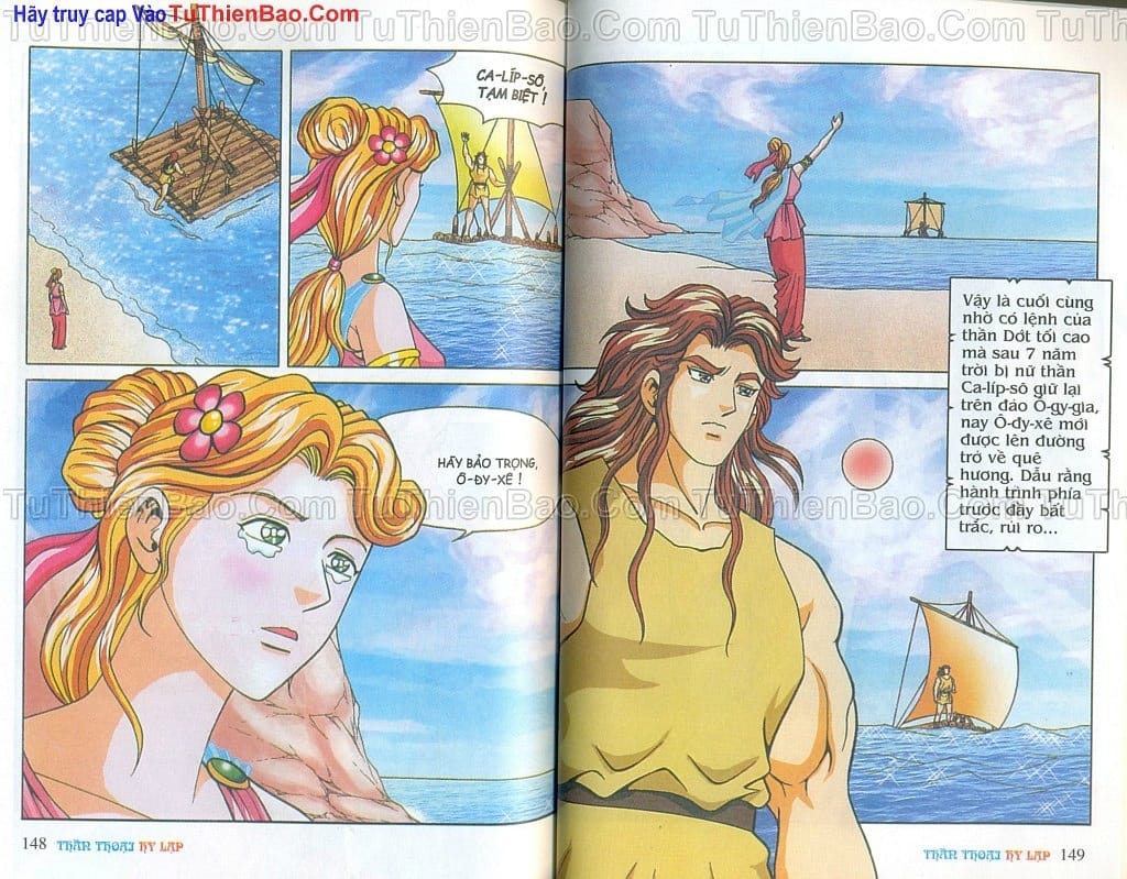 Truyện Tranh Thần Thoại Hy Lạp - Nguồn Gốc Các Vị Thần trang 3