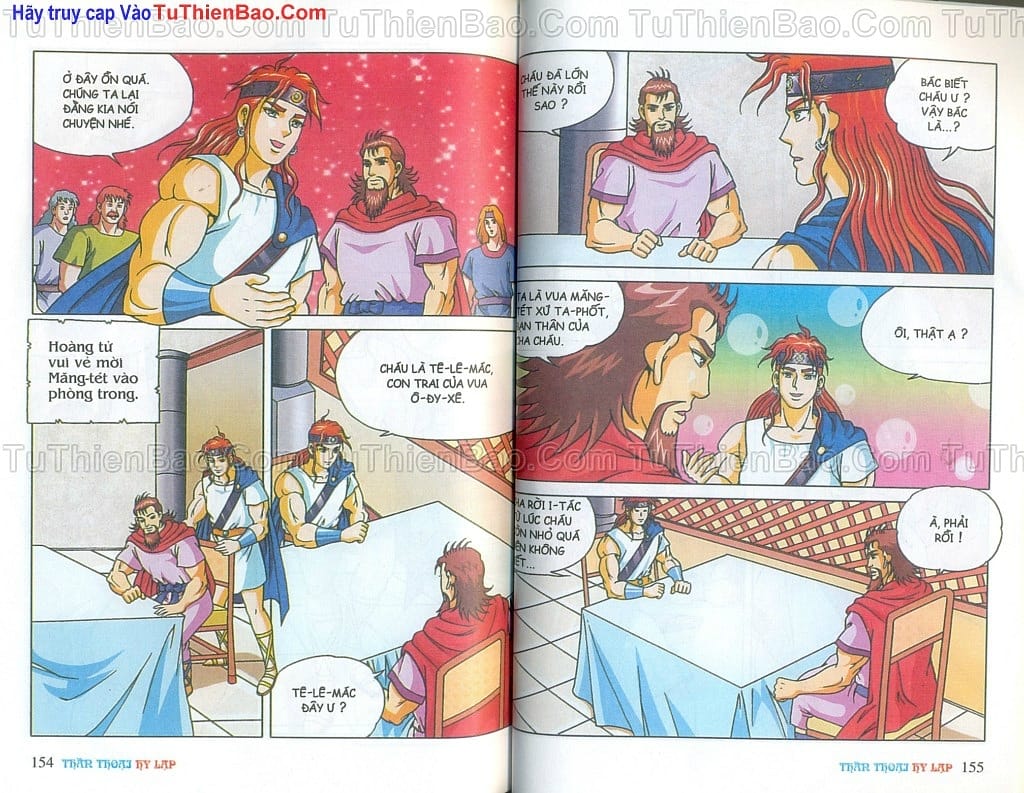 Truyện Tranh Thần Thoại Hy Lạp - Nguồn Gốc Các Vị Thần trang 3