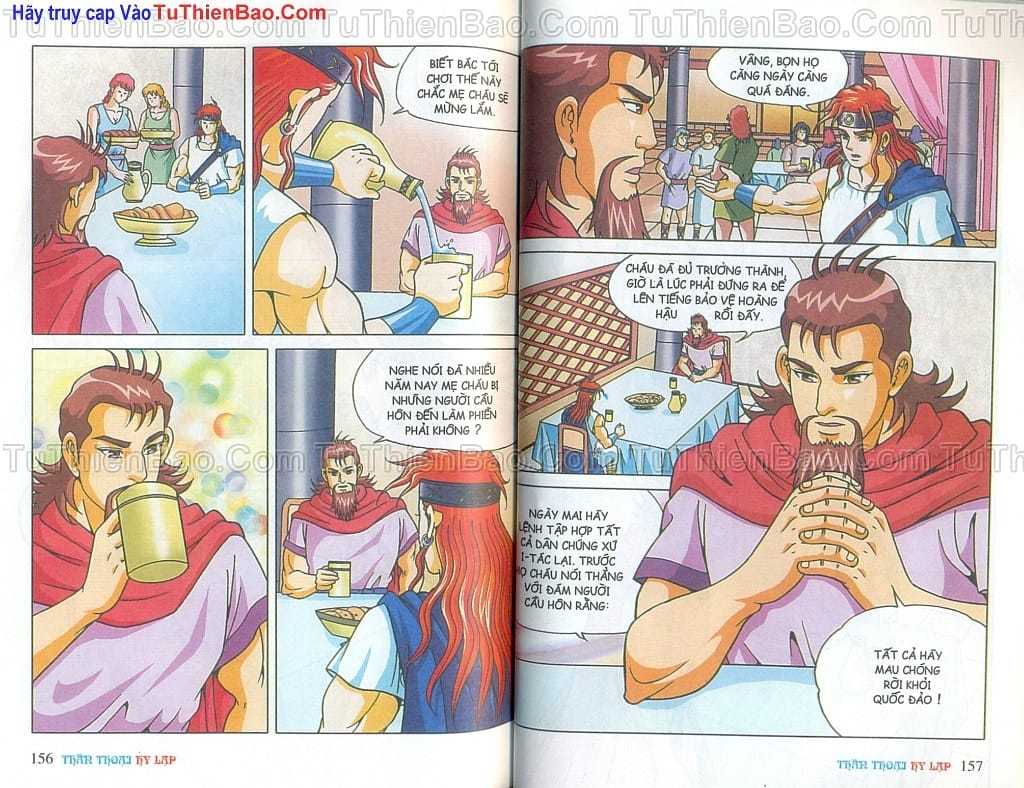 Truyện Tranh Thần Thoại Hy Lạp - Nguồn Gốc Các Vị Thần trang 3