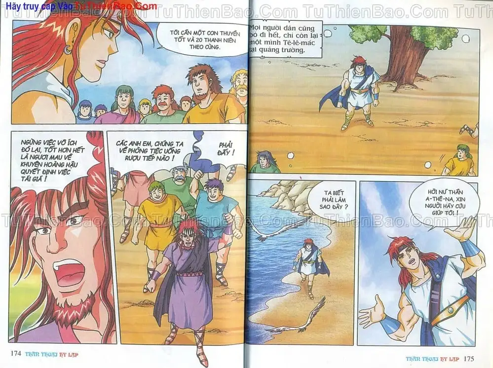 Truyện Tranh Thần Thoại Hy Lạp - Nguồn Gốc Các Vị Thần trang 3