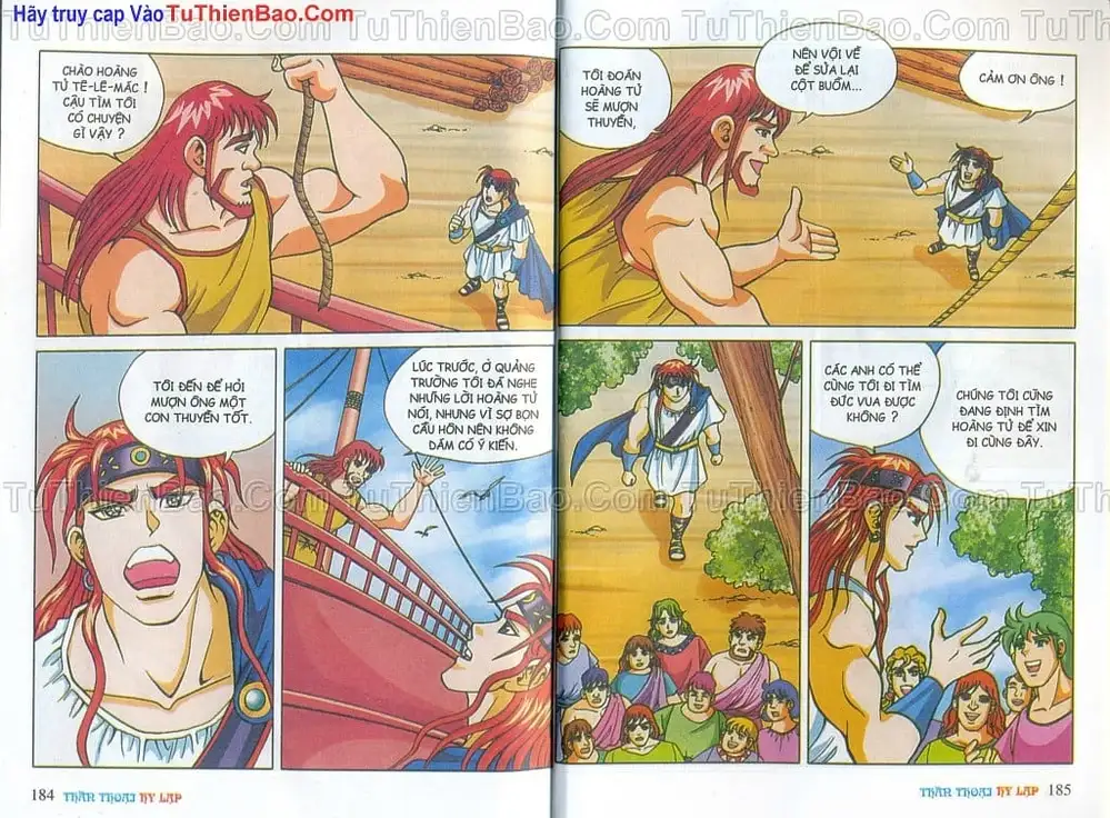 Truyện Tranh Thần Thoại Hy Lạp - Nguồn Gốc Các Vị Thần trang 3