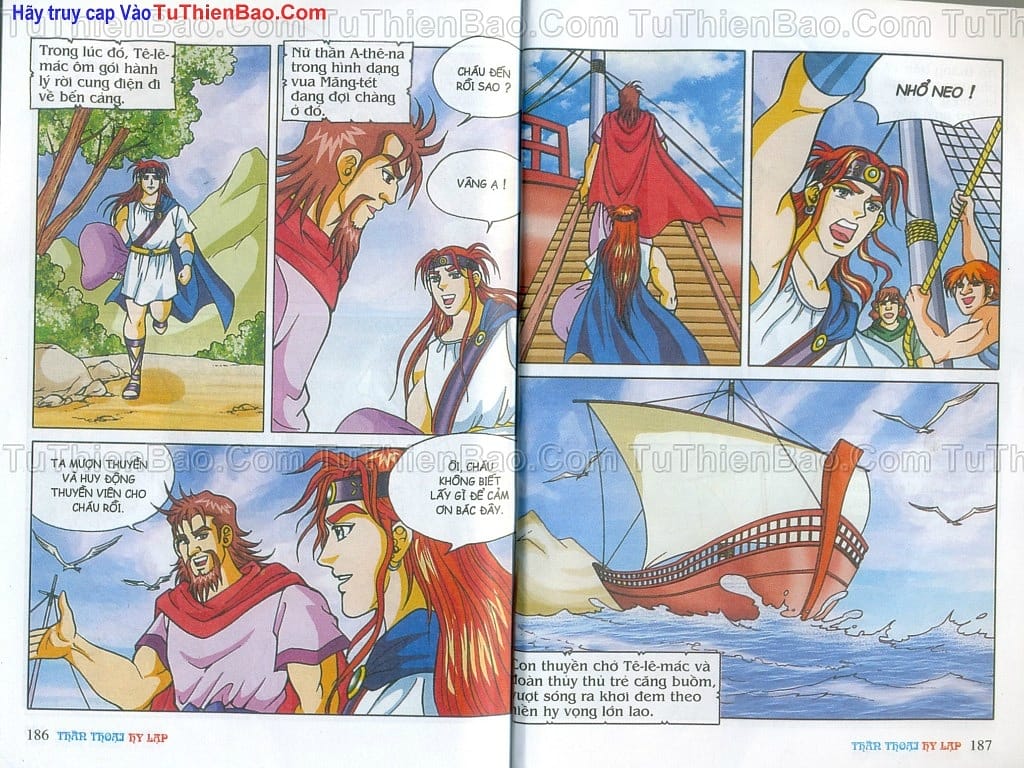 Truyện Tranh Thần Thoại Hy Lạp - Nguồn Gốc Các Vị Thần trang 3