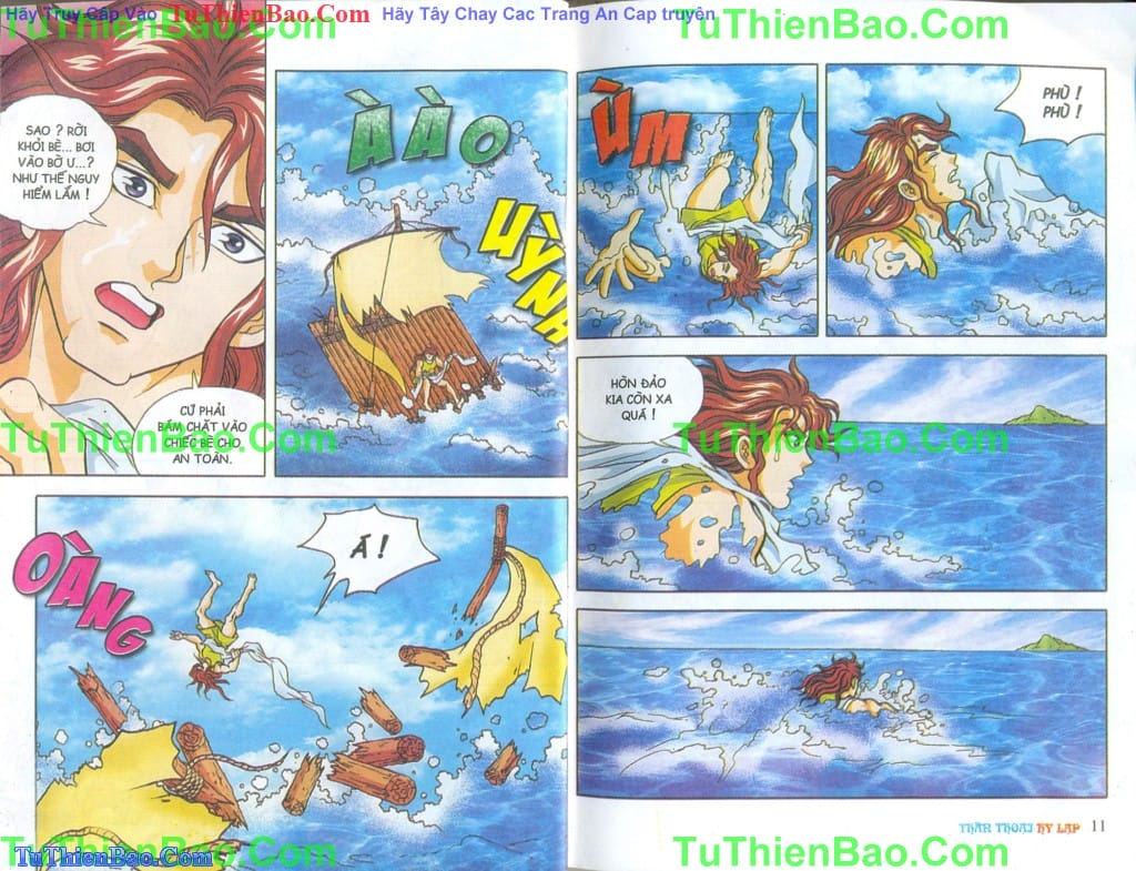 Truyện Tranh Thần Thoại Hy Lạp - Nguồn Gốc Các Vị Thần trang 3