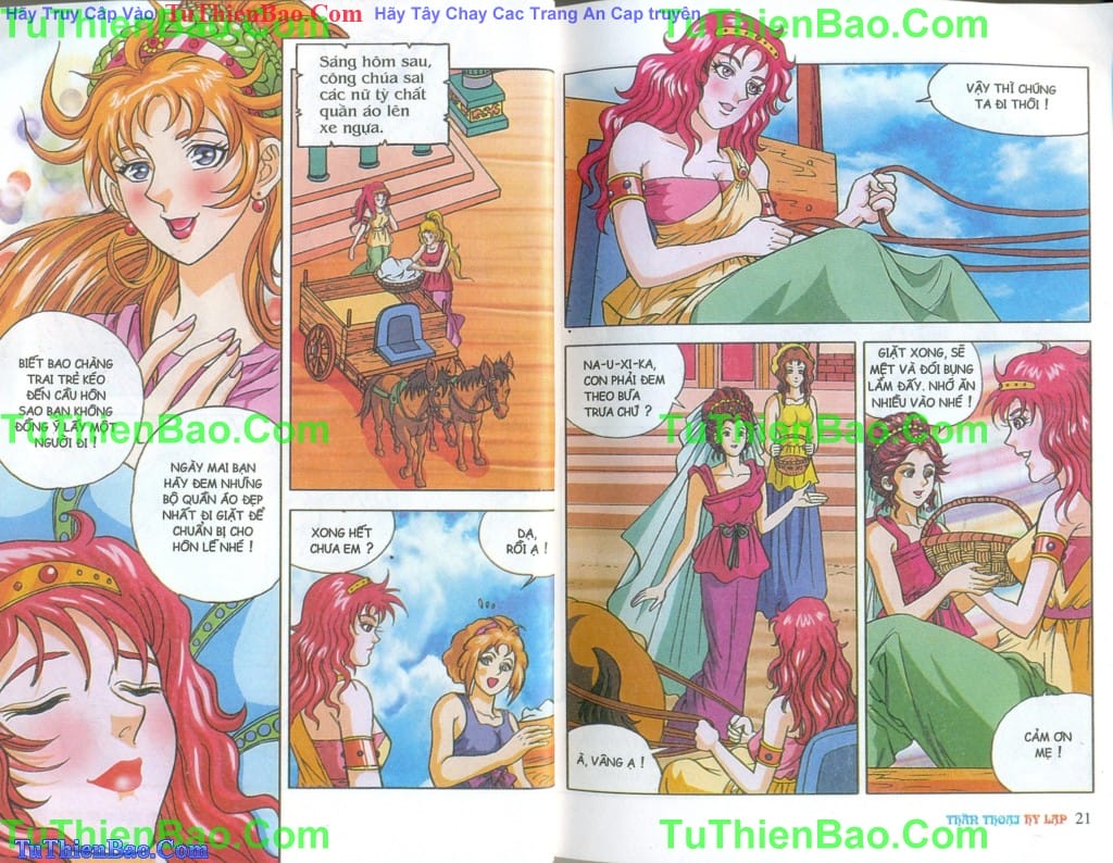 Truyện Tranh Thần Thoại Hy Lạp - Nguồn Gốc Các Vị Thần trang 3