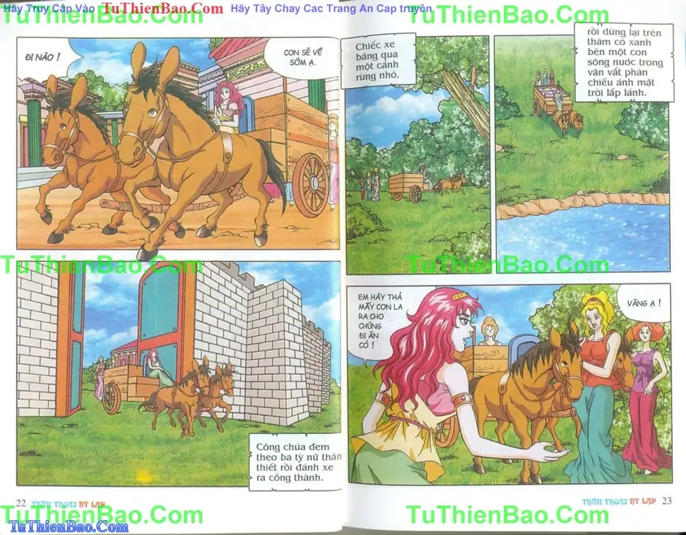 Truyện Tranh Thần Thoại Hy Lạp - Nguồn Gốc Các Vị Thần trang 3