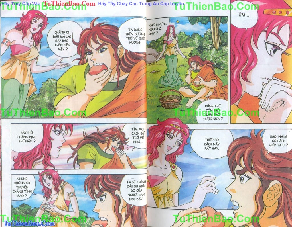 Truyện Tranh Thần Thoại Hy Lạp - Nguồn Gốc Các Vị Thần trang 3