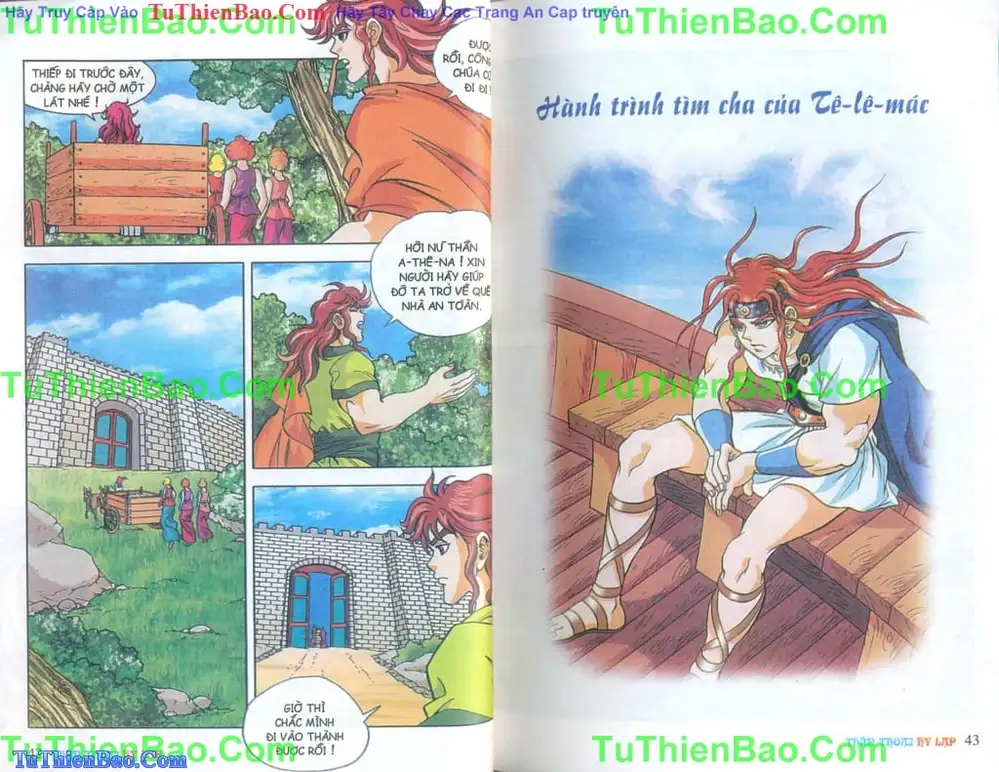 Truyện Tranh Thần Thoại Hy Lạp - Nguồn Gốc Các Vị Thần trang 3