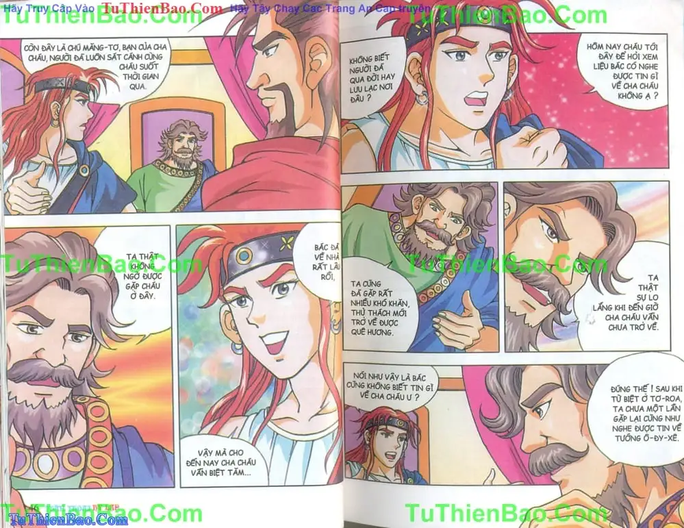 Truyện Tranh Thần Thoại Hy Lạp - Nguồn Gốc Các Vị Thần trang 3