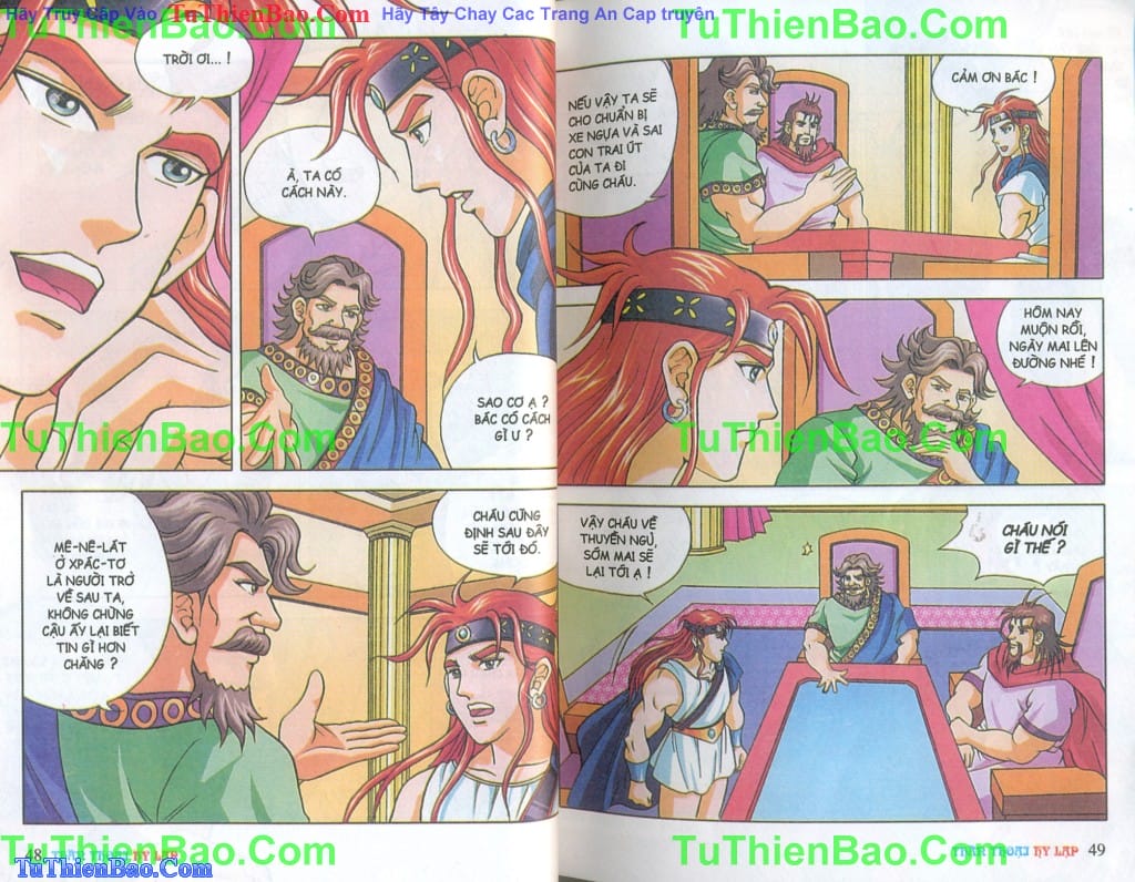 Truyện Tranh Thần Thoại Hy Lạp - Nguồn Gốc Các Vị Thần trang 3