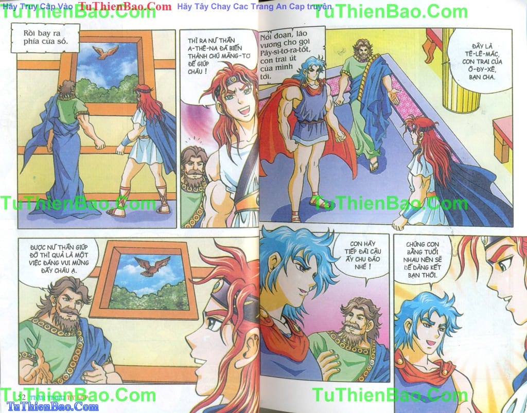 Truyện Tranh Thần Thoại Hy Lạp - Nguồn Gốc Các Vị Thần trang 3