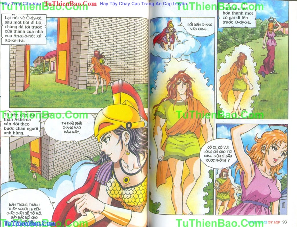 Truyện Tranh Thần Thoại Hy Lạp - Nguồn Gốc Các Vị Thần trang 3
