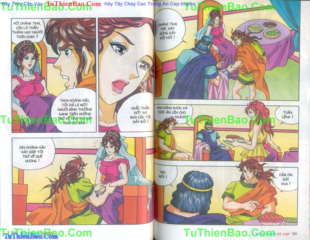 Truyện Tranh Thần Thoại Hy Lạp - Nguồn Gốc Các Vị Thần trang 3